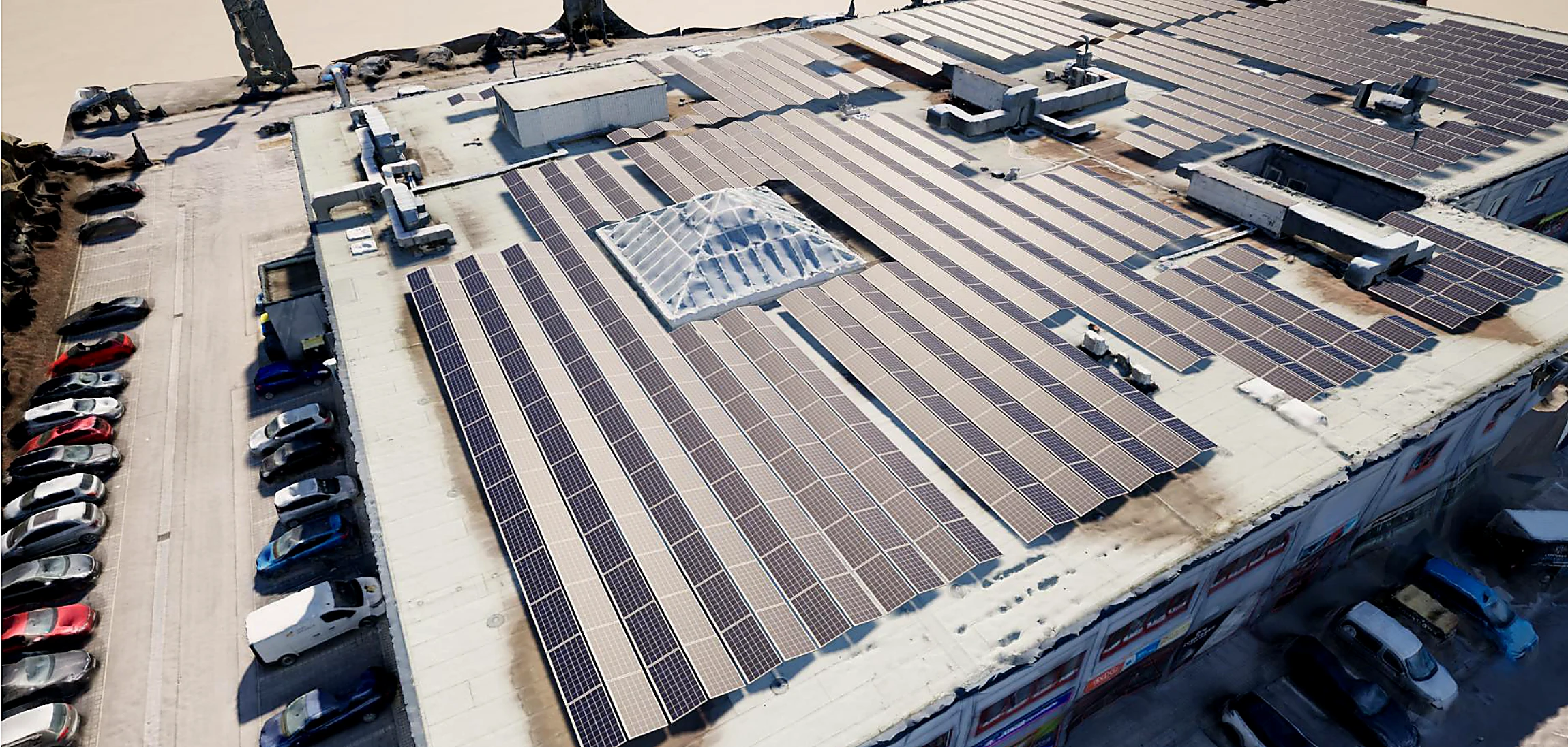 Detailvisualisierung Photovoltaik – Ansicht 1